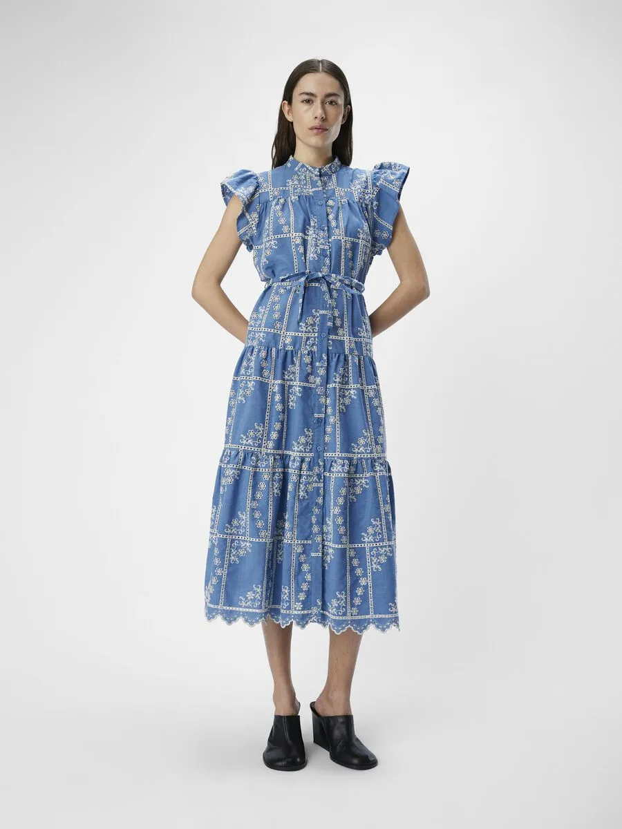 23044696 OBJchinna S/S Long Dress