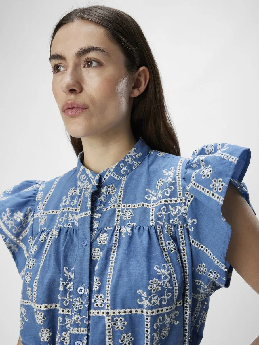 23044696 OBJchinna S/S Long Dress