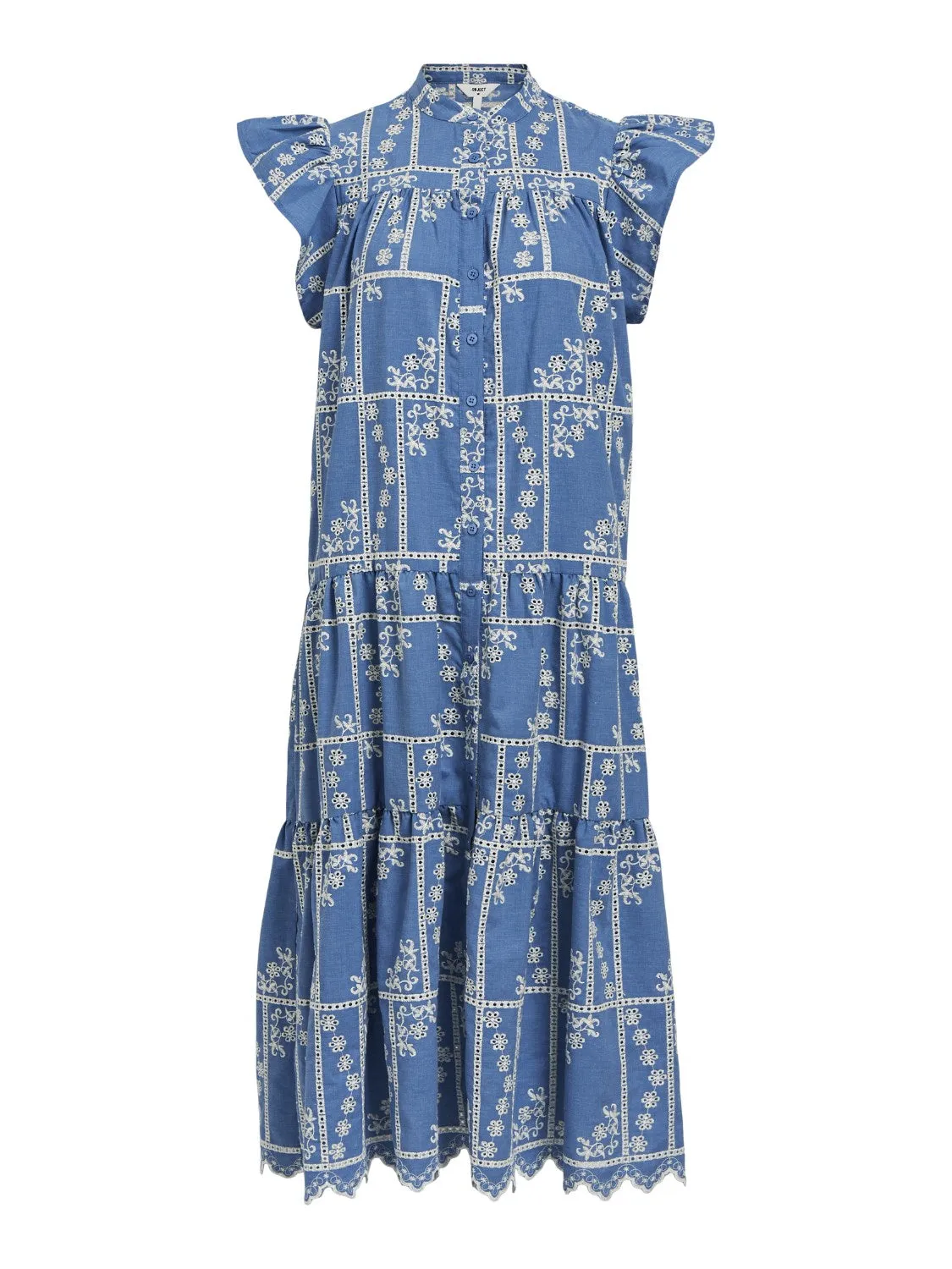 23044696 OBJchinna S/S Long Dress