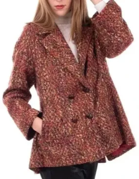 Alberta Ferretti Boucle Blazer Jacket