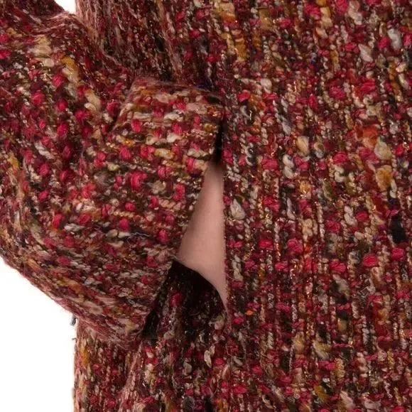 Alberta Ferretti Boucle Blazer Jacket