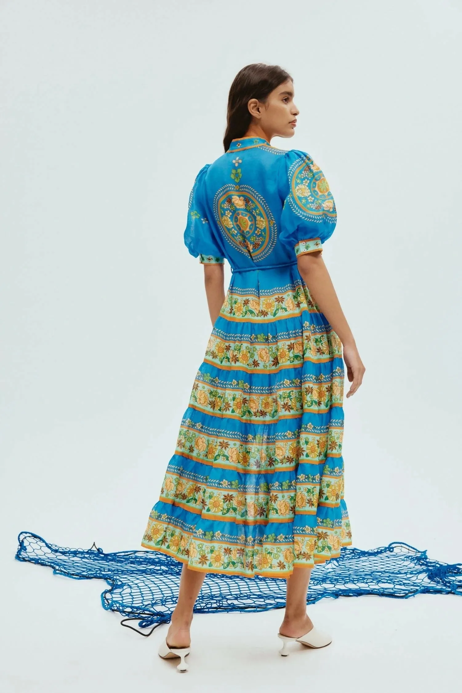 Alemais Linda Tiered Midi Size 10