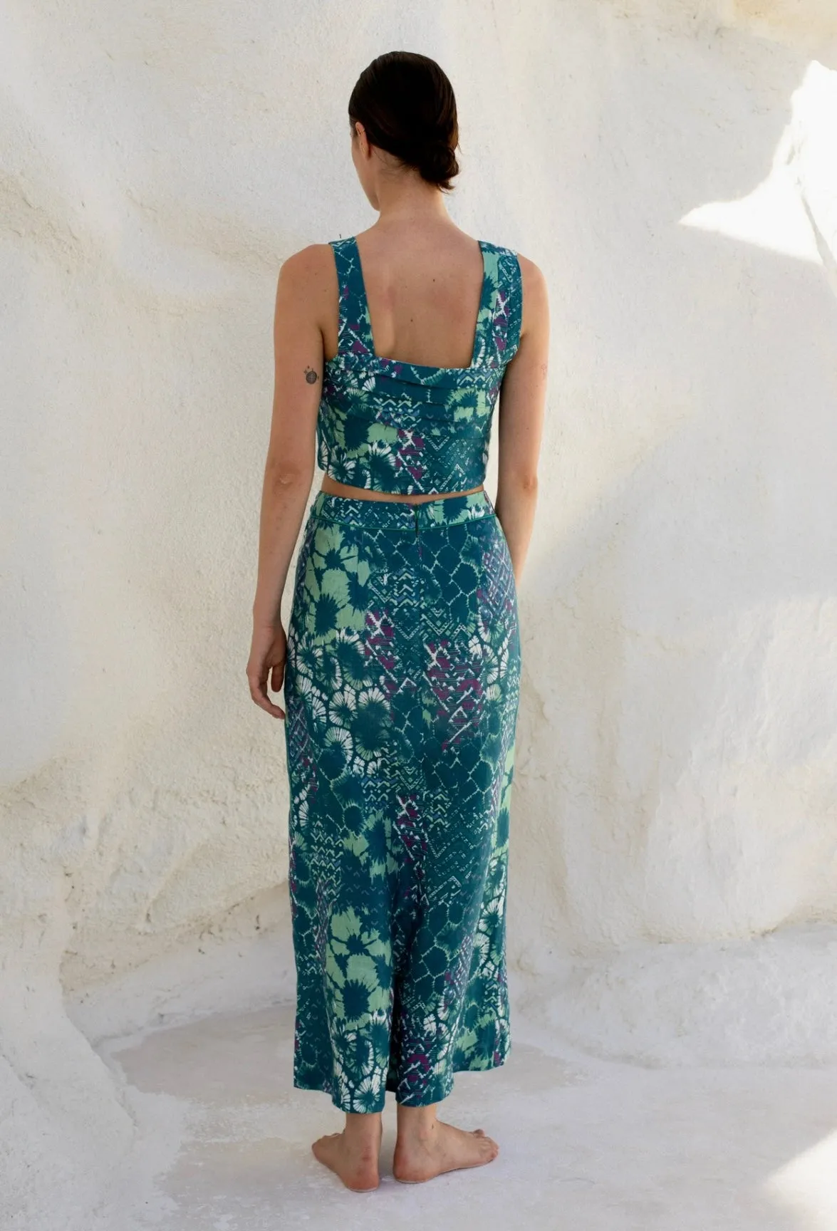Aria Skirt Green