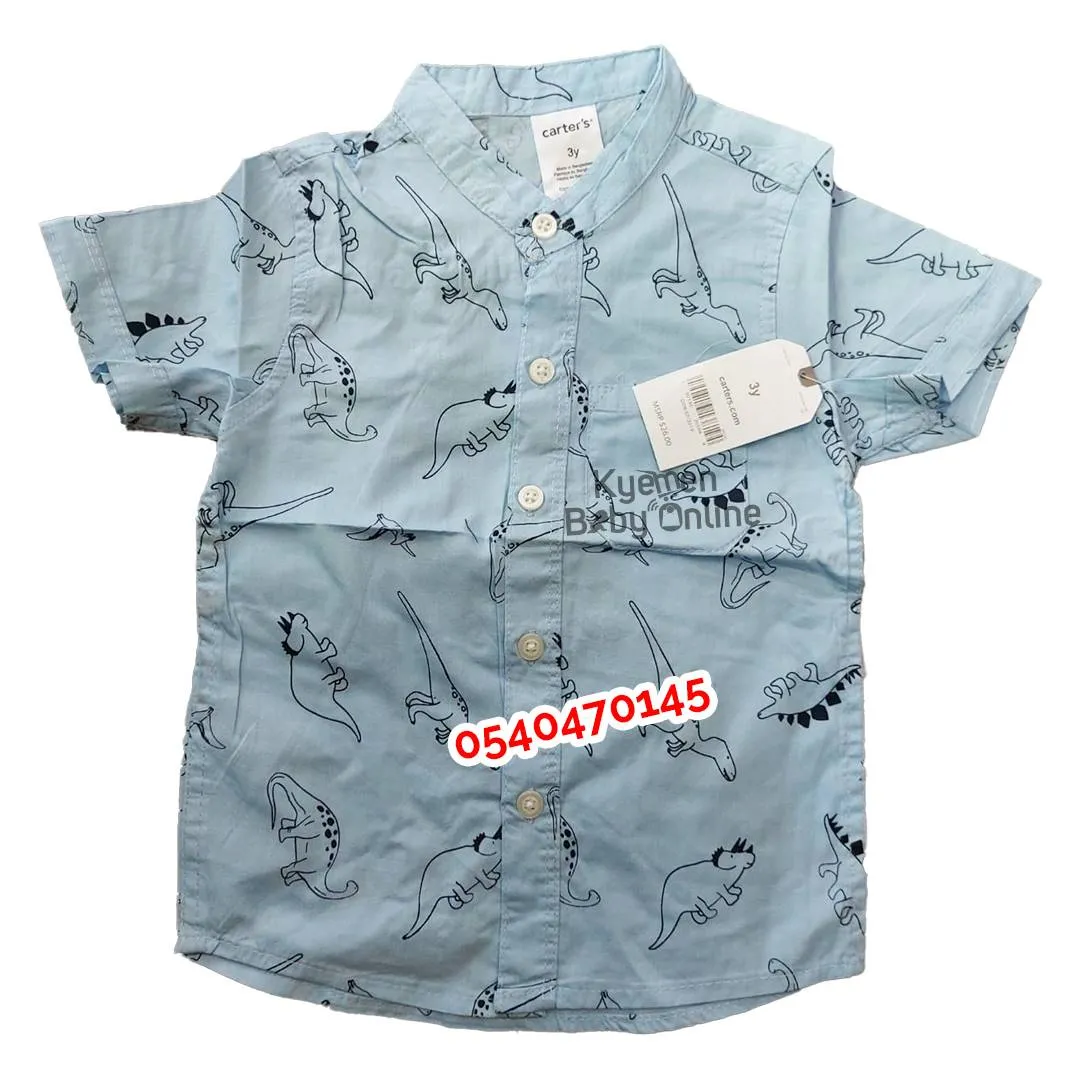 Baby Boy Short Sleeve Shirt (Carters)