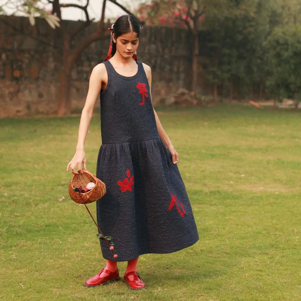 BELL QUILTED DRESS