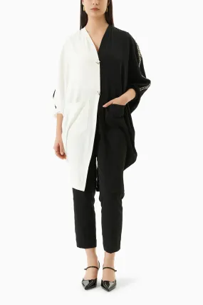 Black & White Kimono Set