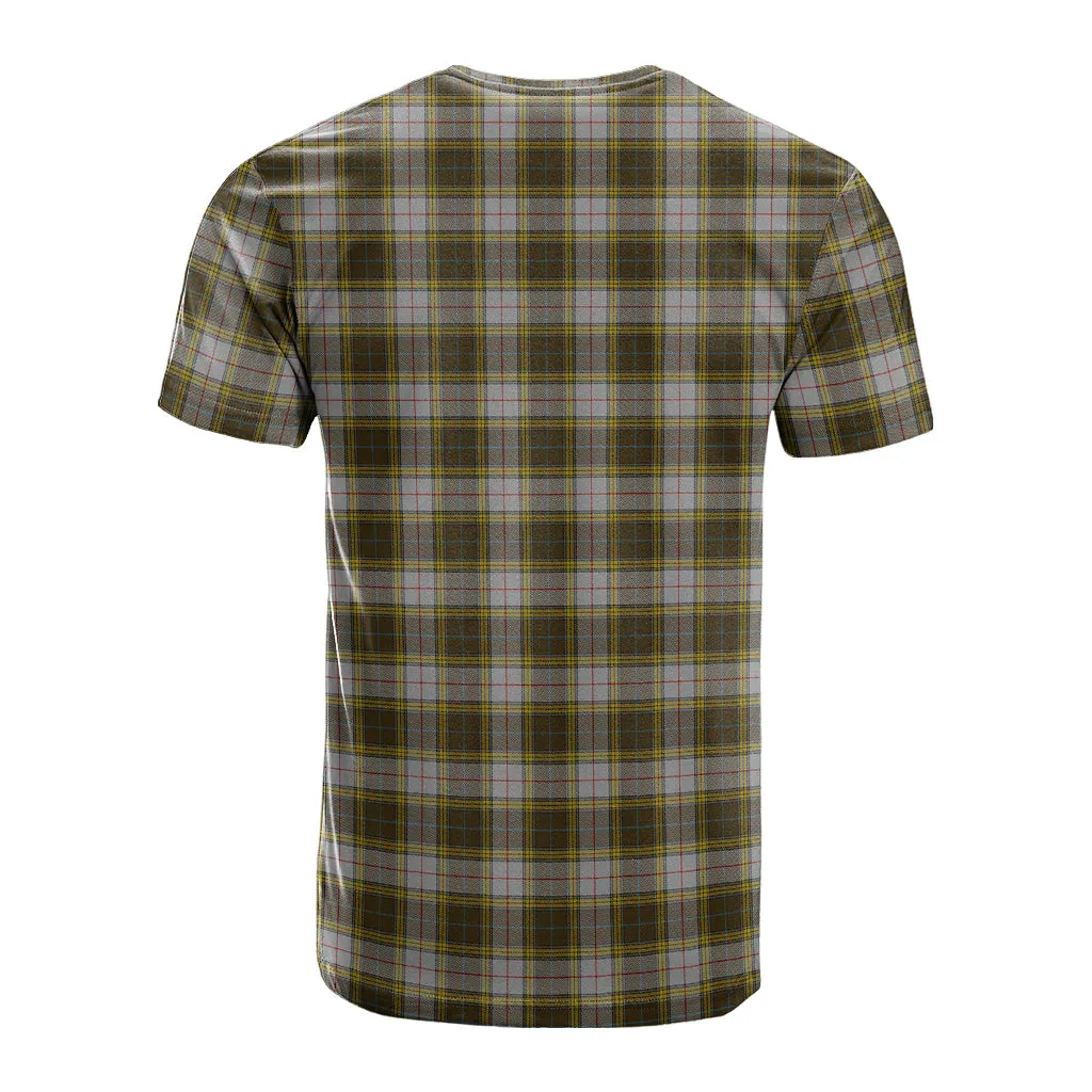 Buchanan Dress Tartan T-Shirt with Family Crest