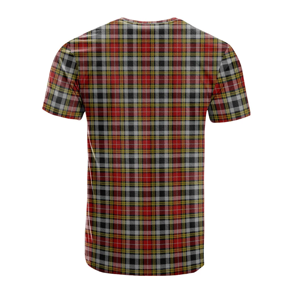 Buchanan Old Dress Tartan T-Shirt with Family Crest