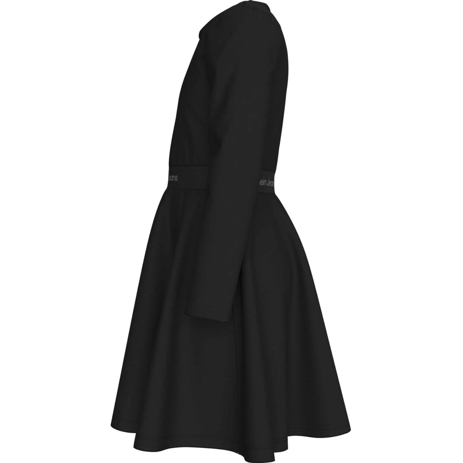 Calvin Klein Ck Black LAndo Tape Punto Dress