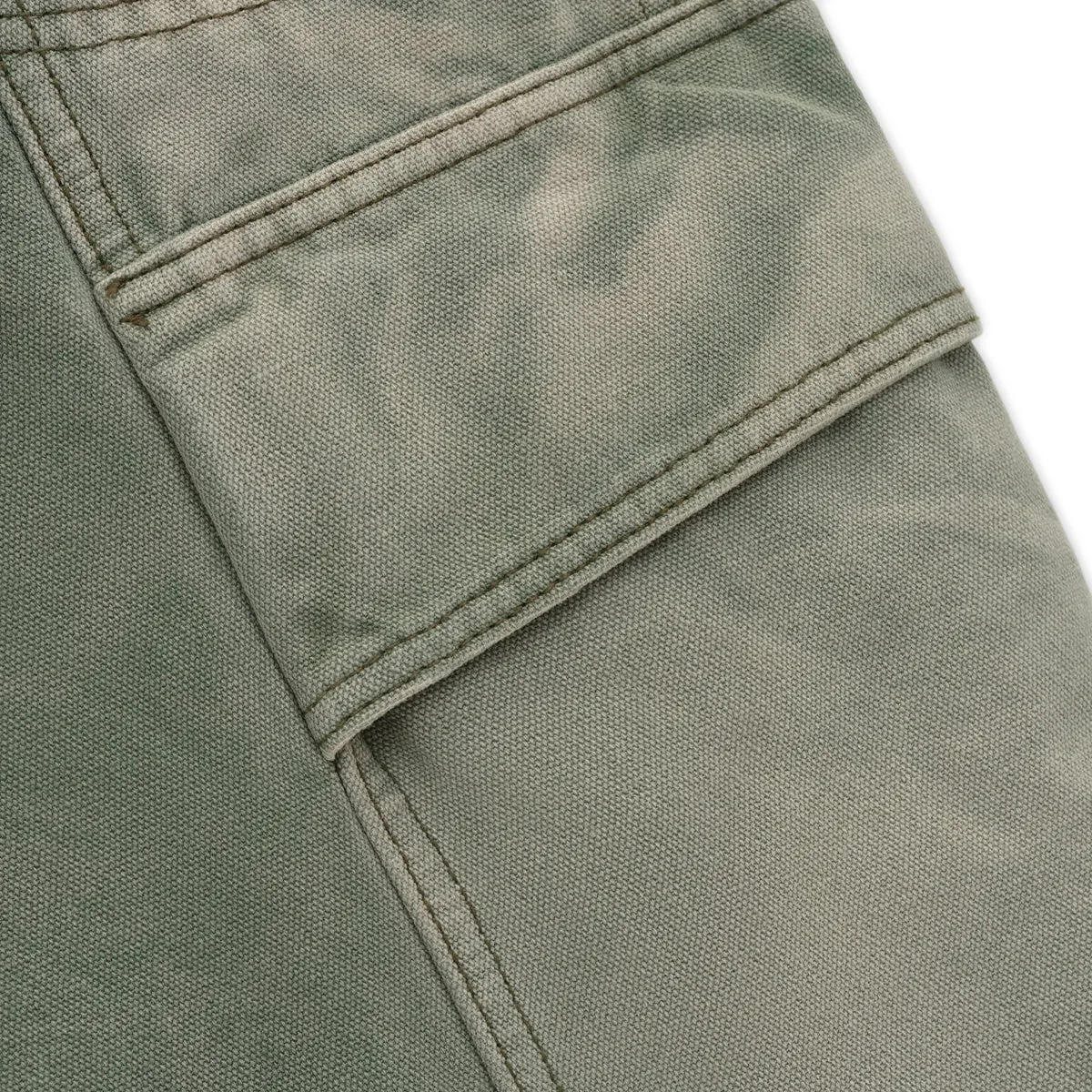 Canvas Cargo Pants 'Sage Green'