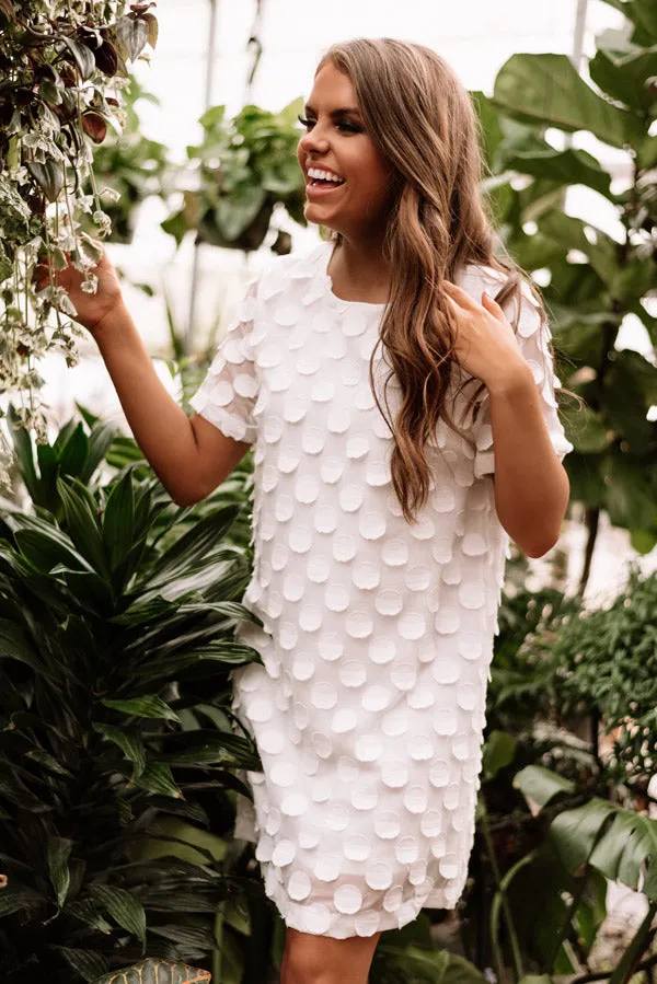 Champagne Excursion Shift Dress