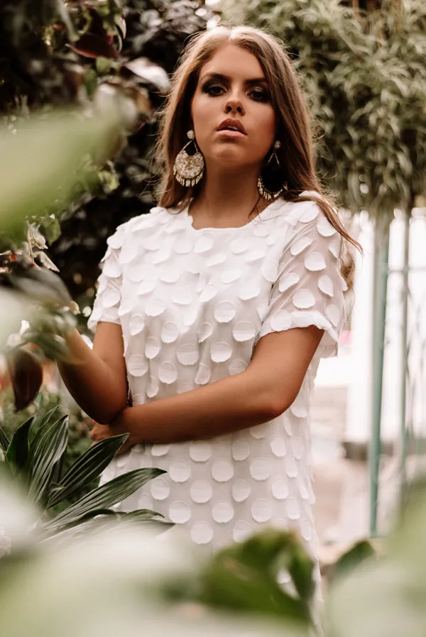 Champagne Excursion Shift Dress