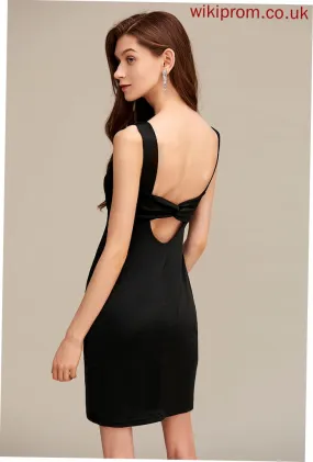 Club Dresses V-Neck Dresses Shaniya Cotton Bodycon Blends Sleeveless Mini Sexy