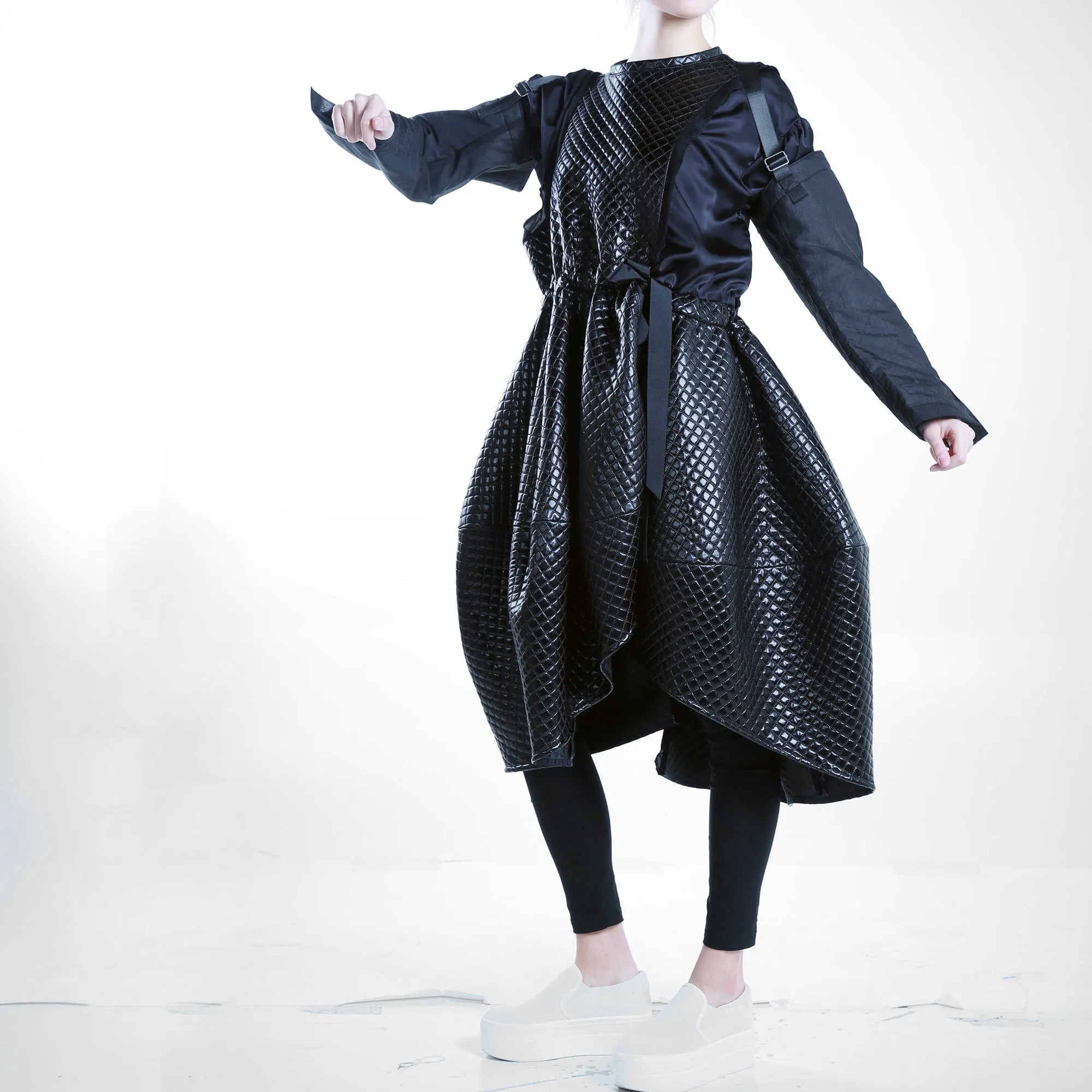 Dress - Quilted Cocoon