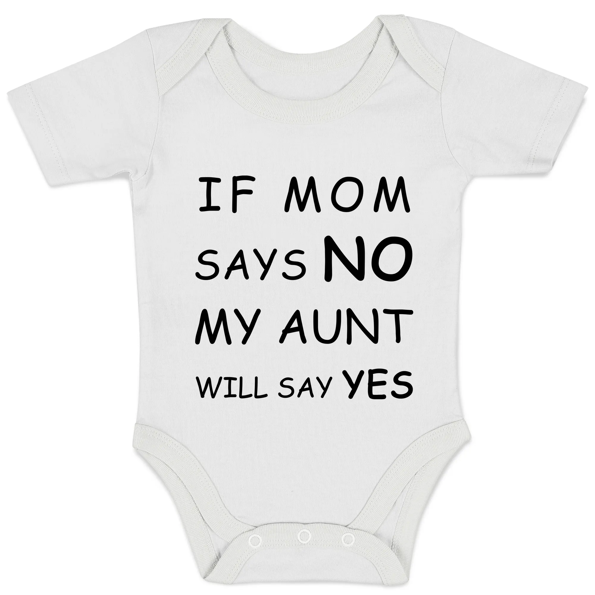 Endanzoo Organic Baby Bodysuit - Aunt Says YES