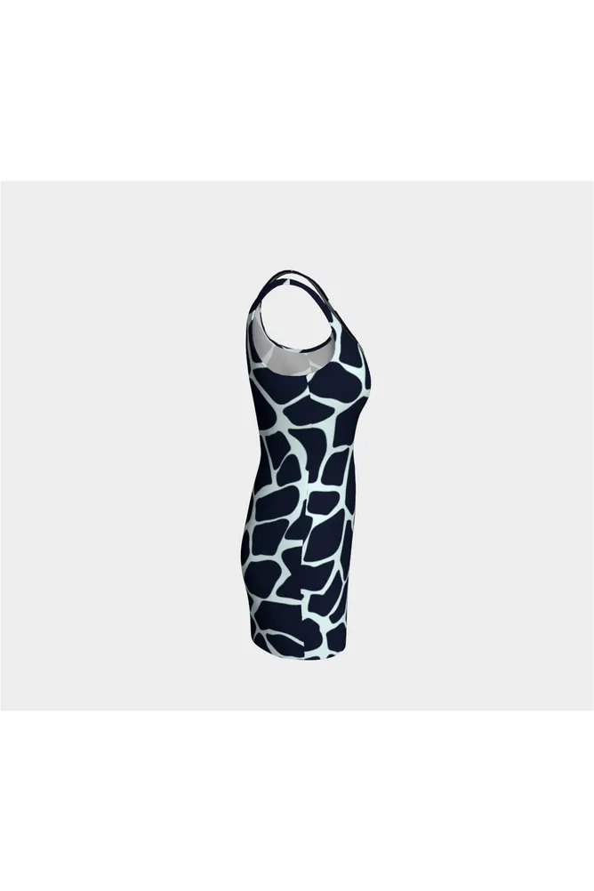 Giraffe Print Bodycon Dress