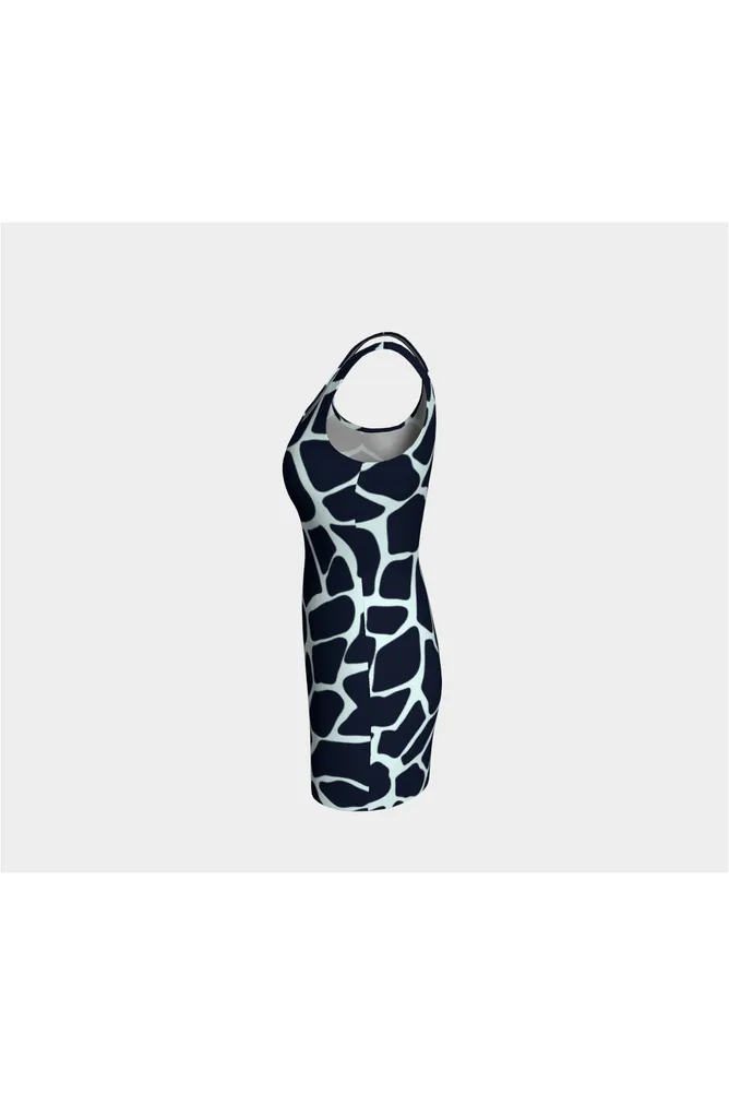 Giraffe Print Bodycon Dress