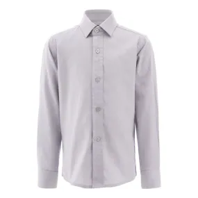 Gray Oxford Dress Shirt