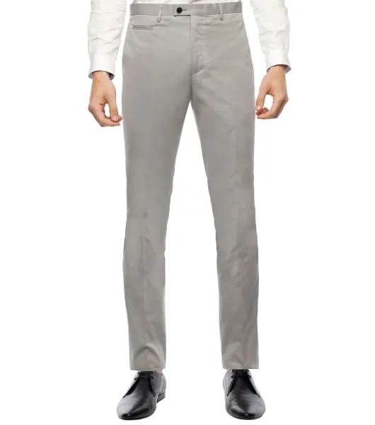 Grey Cotton Pant