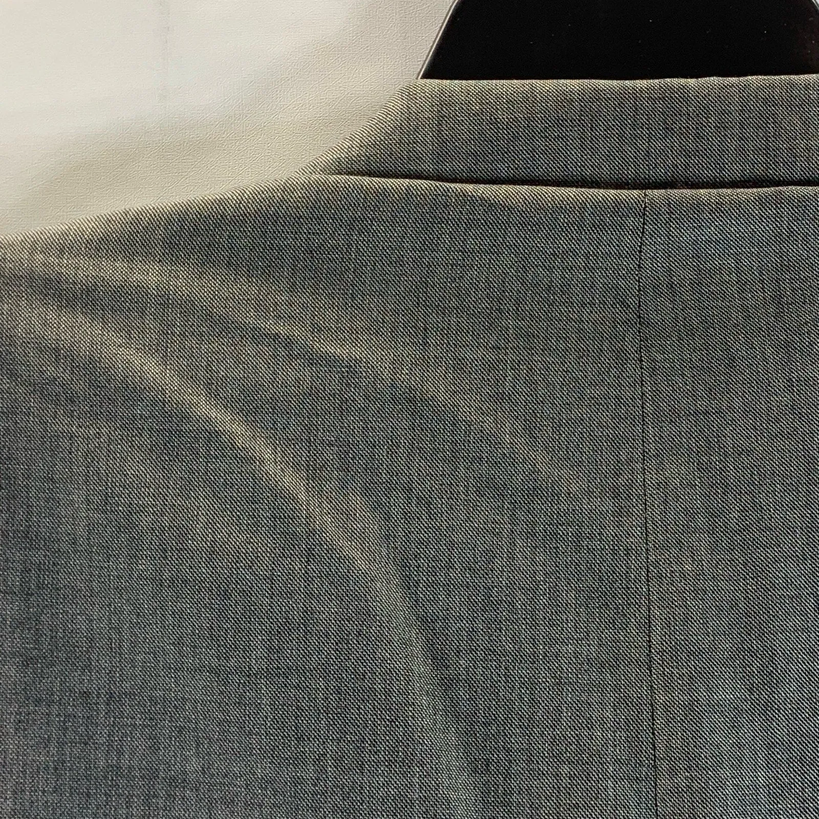 H By HALSTON Men's Gray Three-Button Notch Lapel Blazer SZ 48