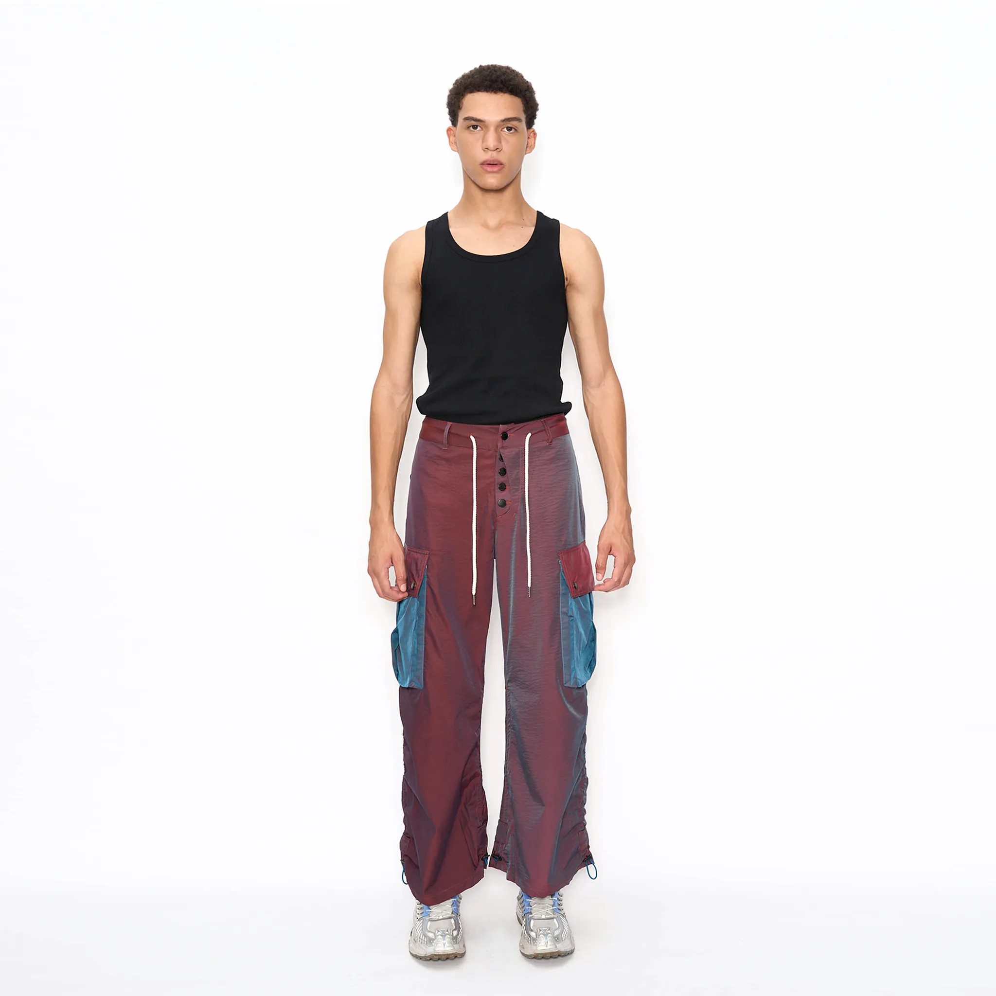 Iridescent Cargo Pants