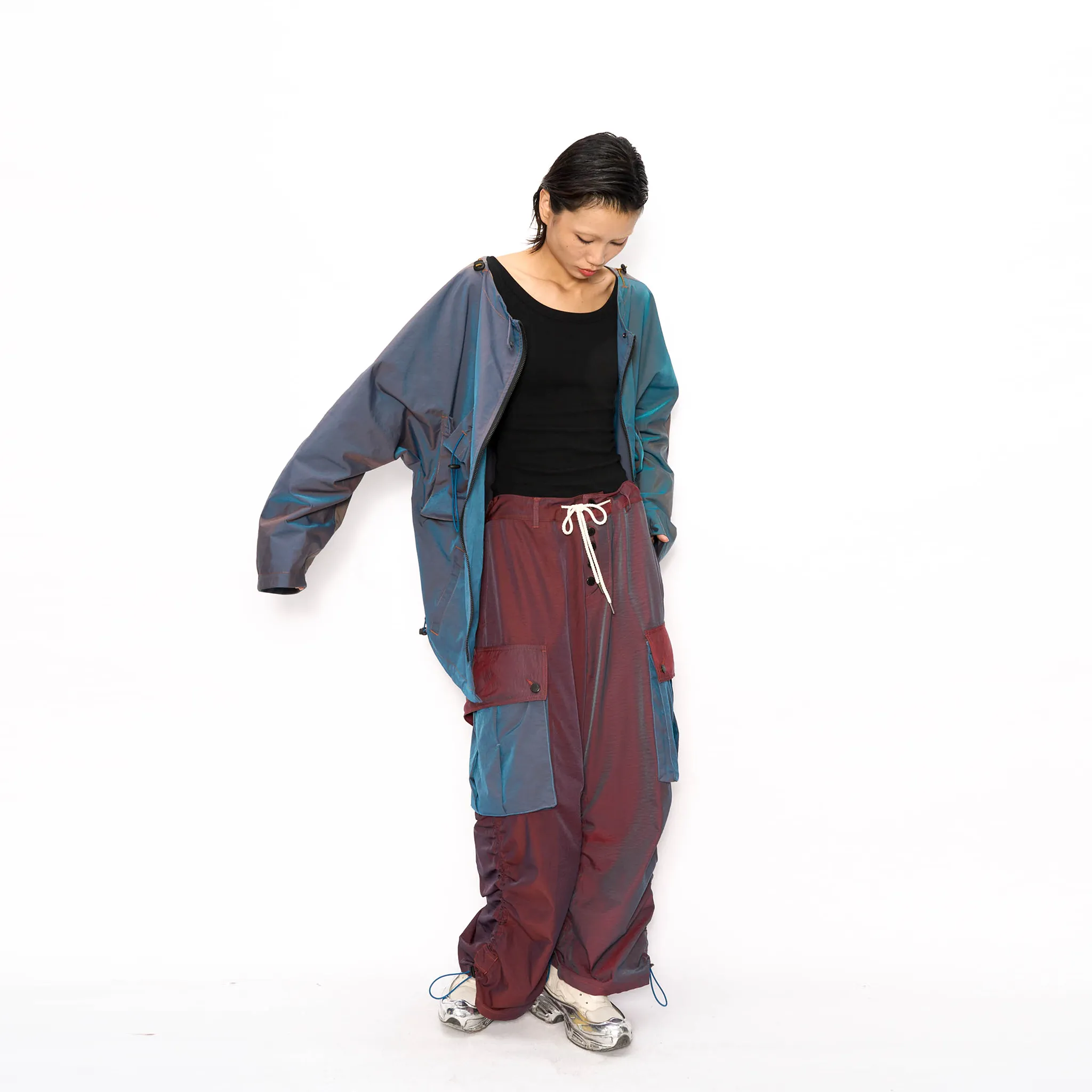 Iridescent Cargo Pants