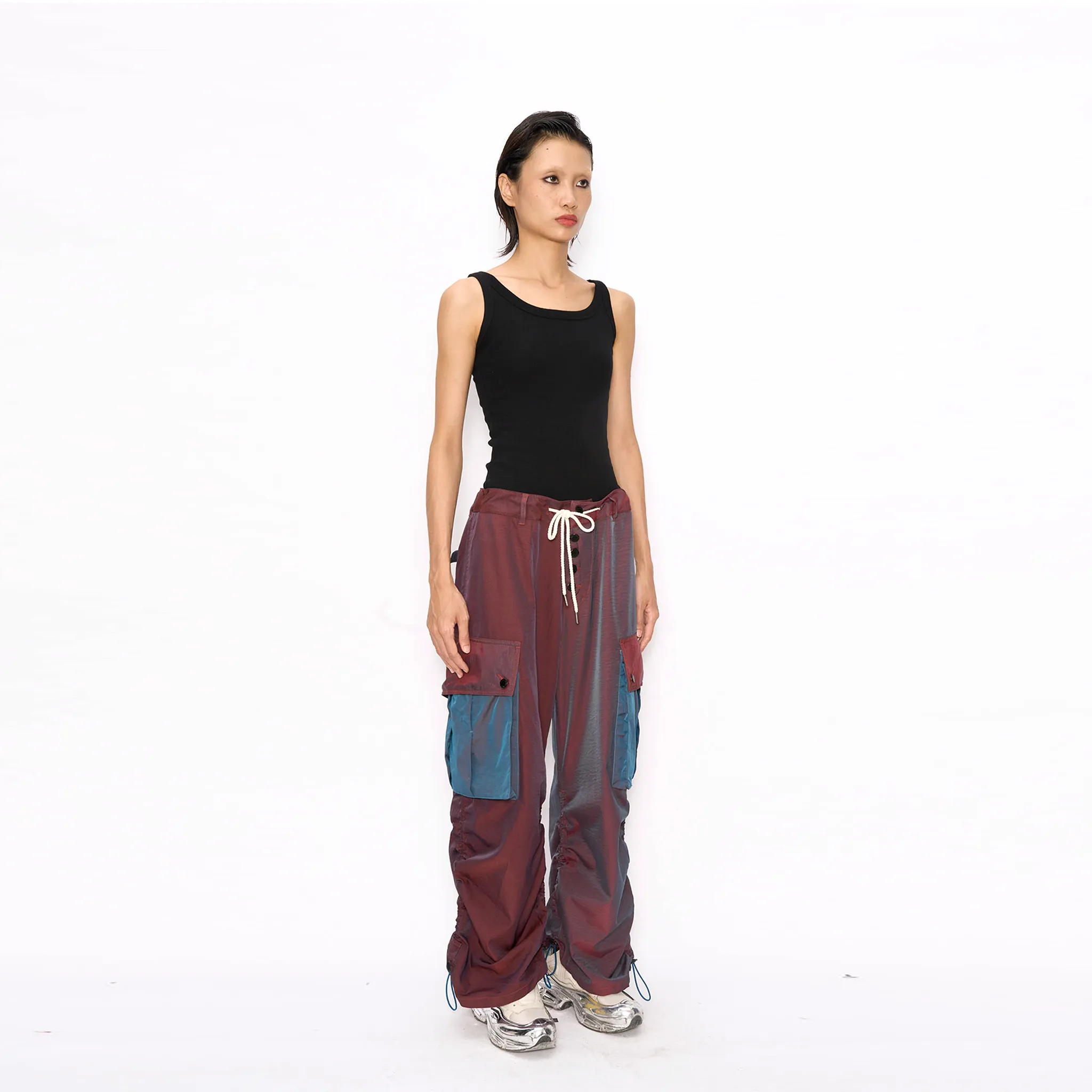 Iridescent Cargo Pants