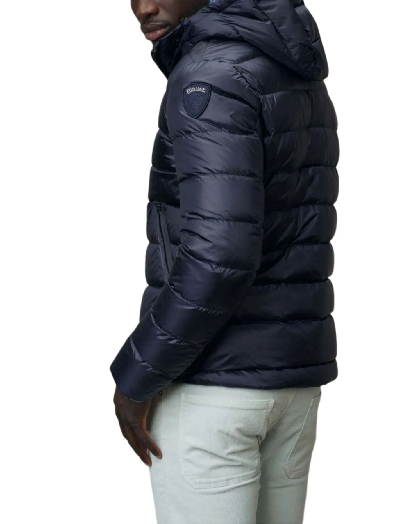 Jacket man 24WBLUC03023 006047 88LU Blauer