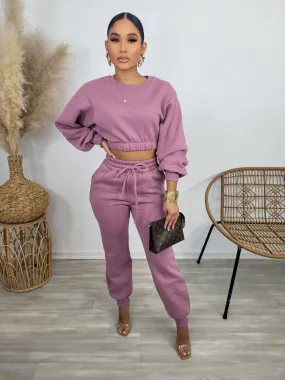 Keveen Jogger Set (Light Rose)