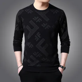 Korean casual streetwear and printed double side fleece for Men