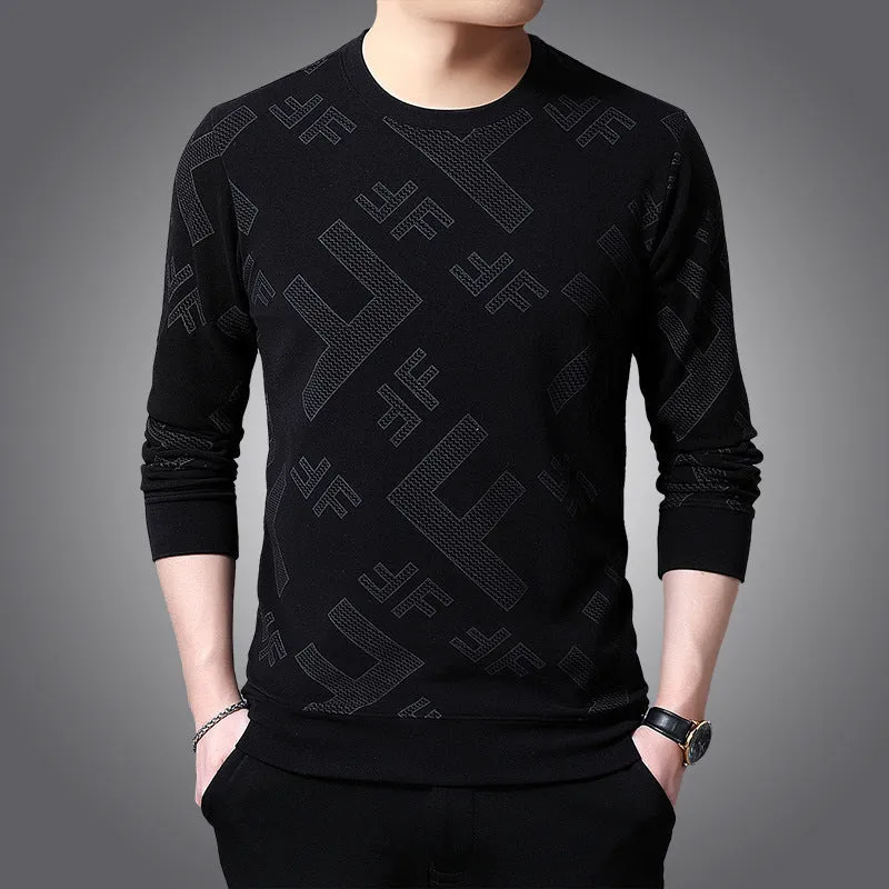 Korean casual streetwear and printed double side fleece for Men