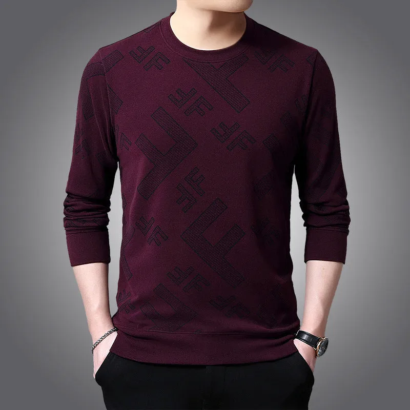Korean casual streetwear and printed double side fleece for Men
