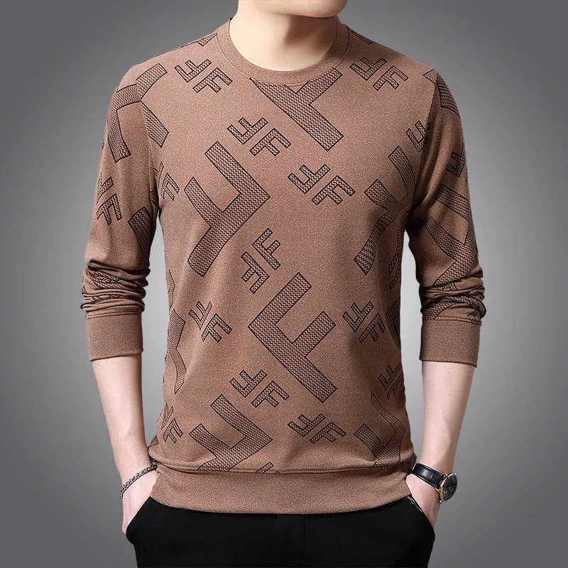 Korean casual streetwear and printed double side fleece for Men