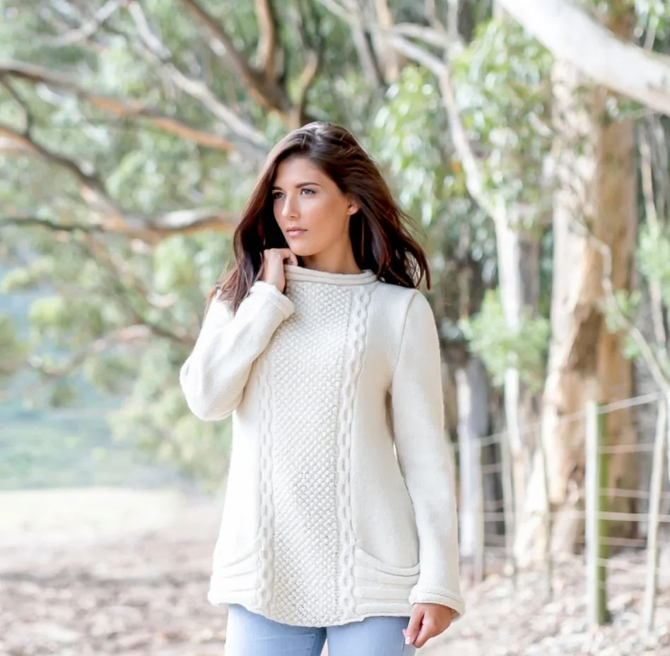 Ladies Pullover Knitting Pattern (AE - 9005) PDF only