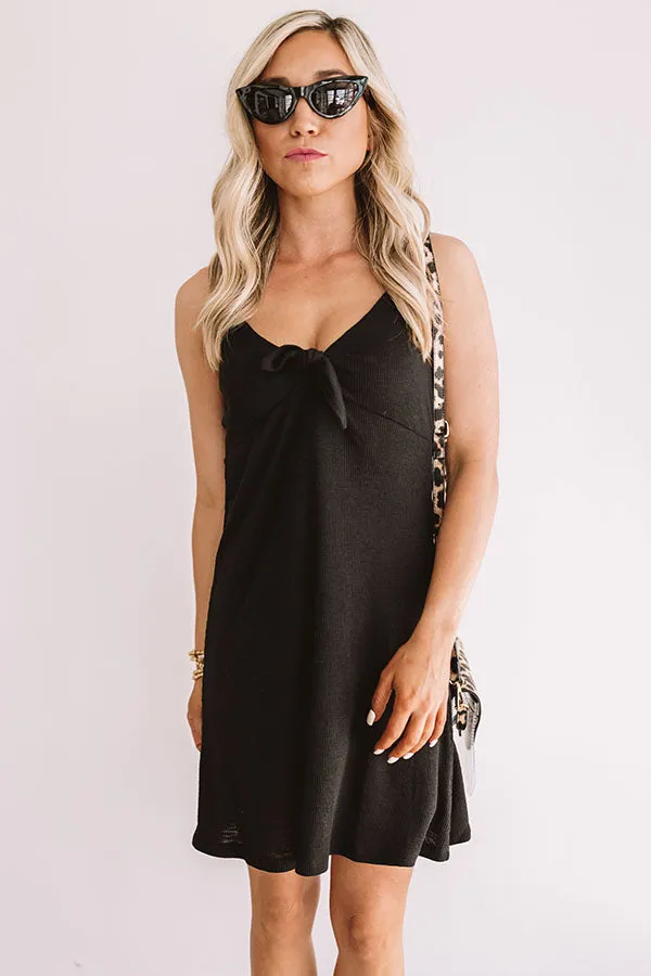 Latte Break Ribbed Dress