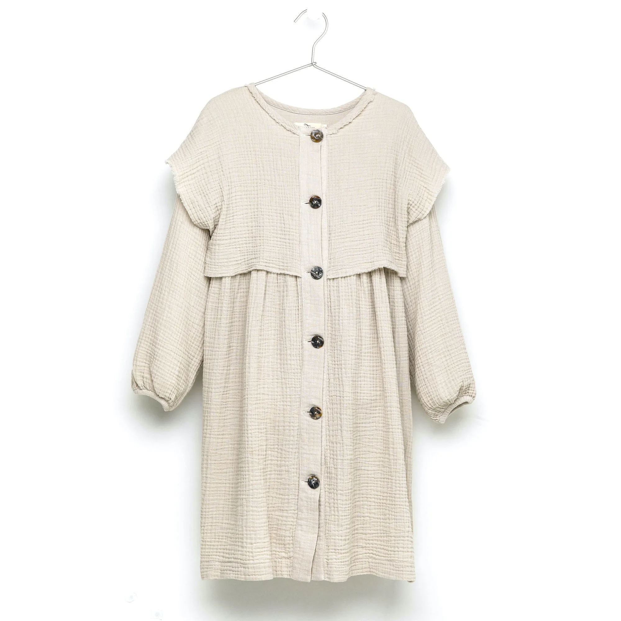 LAYERED SHIRT DRESS