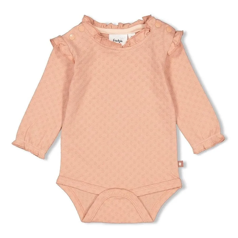 LITTLE ROSEBUD 	Organic Cotton Fancy Knit Fashion Body