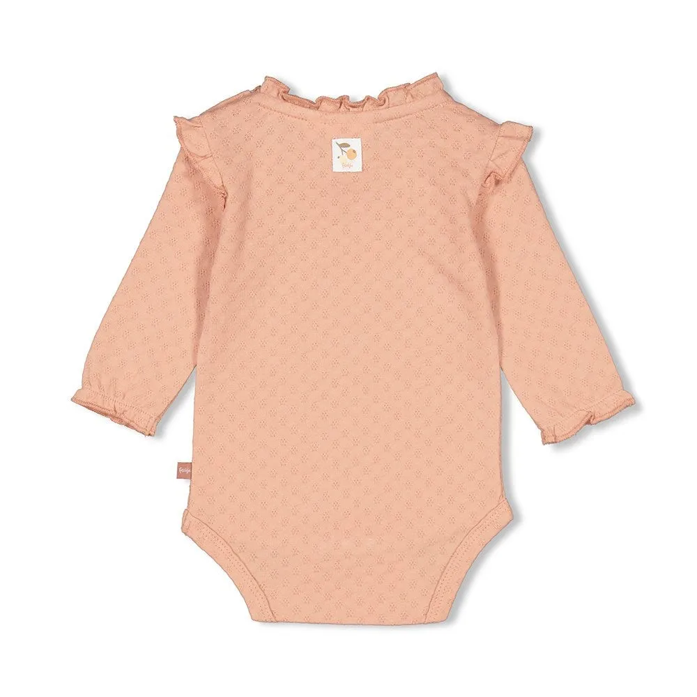 LITTLE ROSEBUD 	Organic Cotton Fancy Knit Fashion Body