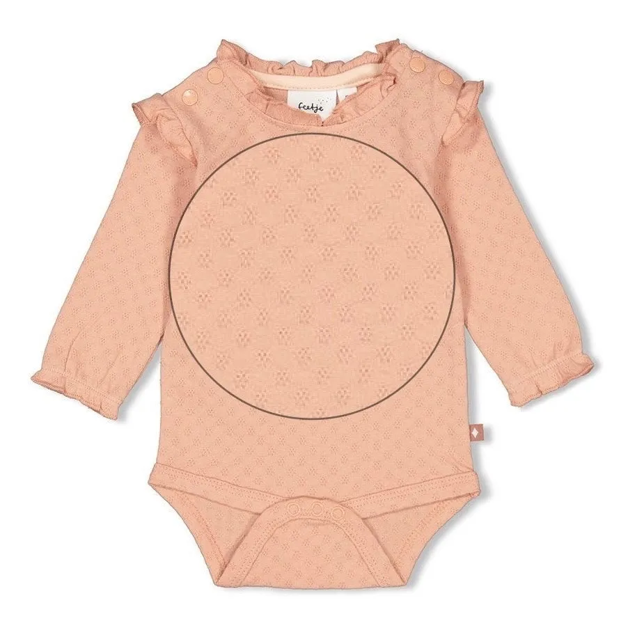 LITTLE ROSEBUD 	Organic Cotton Fancy Knit Fashion Body