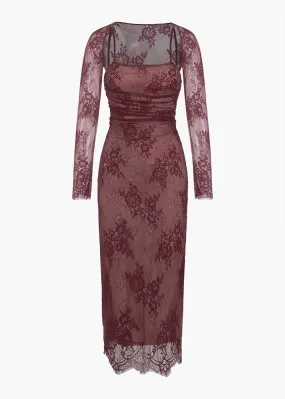 Loraine Floral Lace Maxi Dress