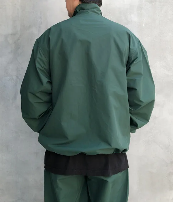 LQQK Studio/NYLON TRACK JACKET (GREEN)