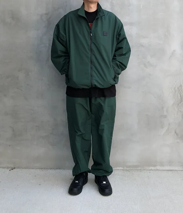 LQQK Studio/NYLON TRACK JACKET (GREEN)