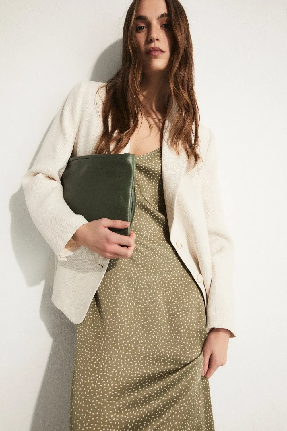 Lucia Dress In Khaki