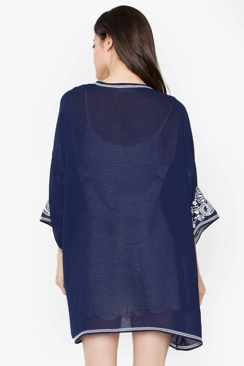 Luella Embroidered Kimono