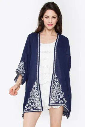 Luella Embroidered Kimono