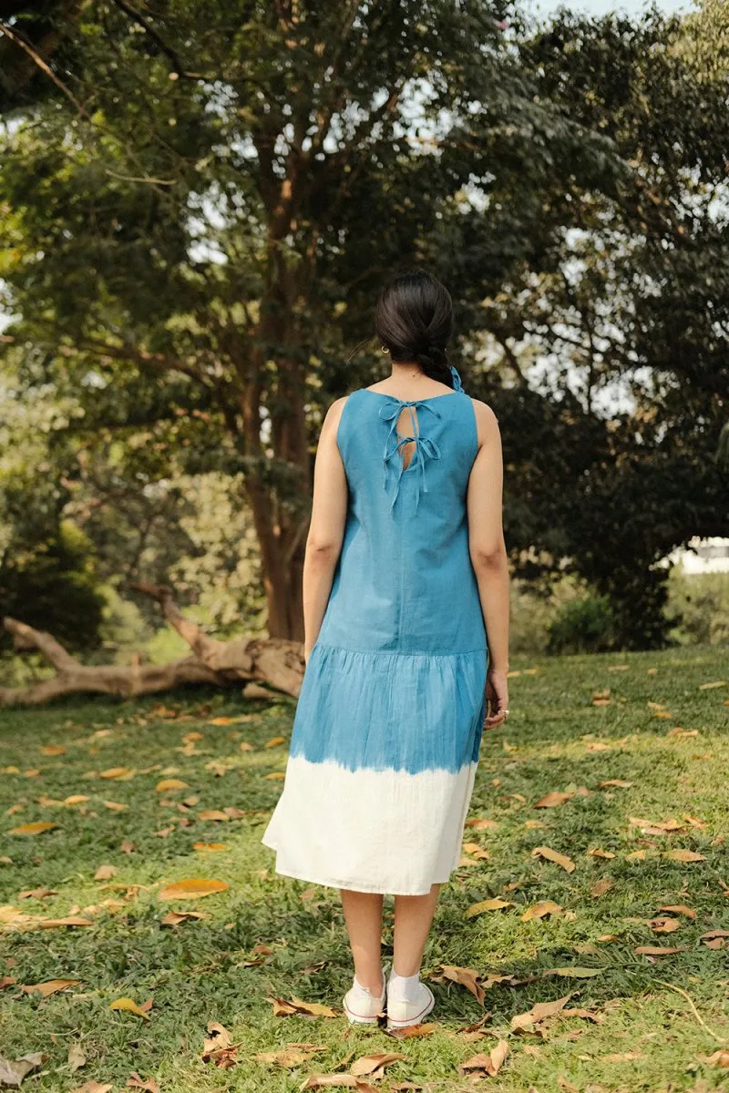 Lush Indigo Dress | Relaxed fit Khadi Dress