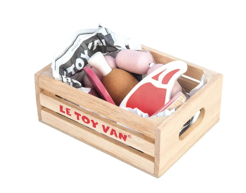 Market Meat in Crate by Honeybake