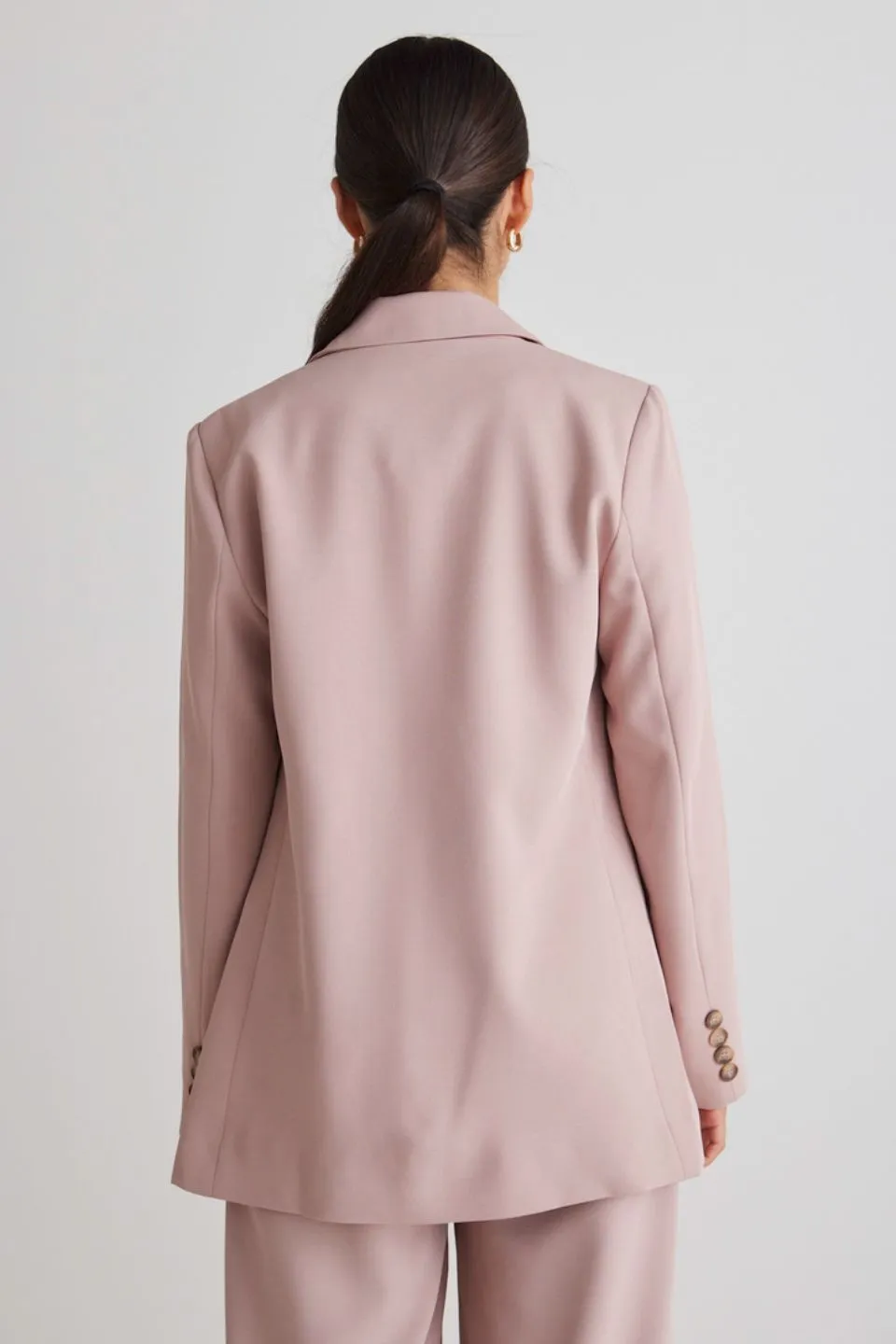 Mason Blush Texture Blazer