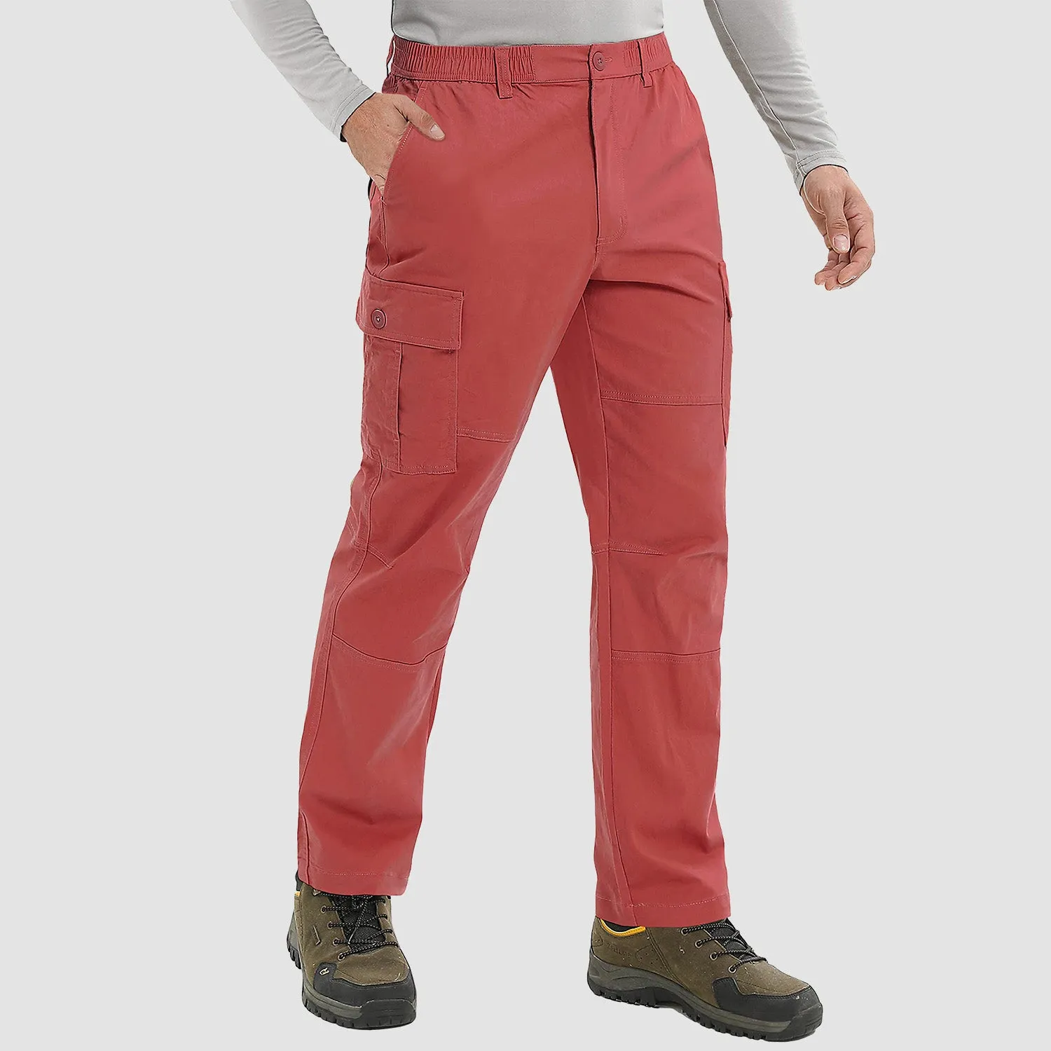 Men's Cargo Pants Straight Fit Work Pants