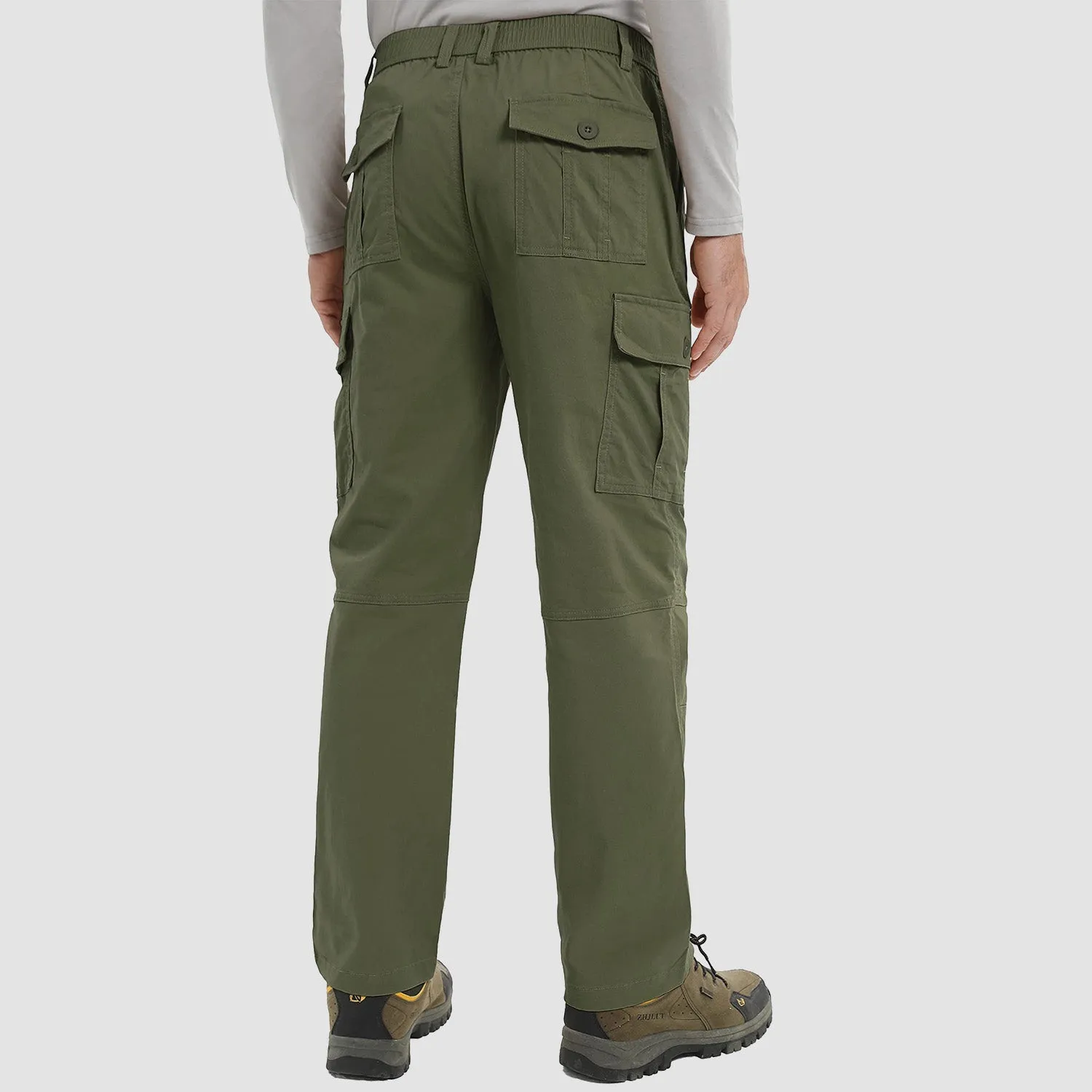 Men's Cargo Pants Straight Fit Work Pants